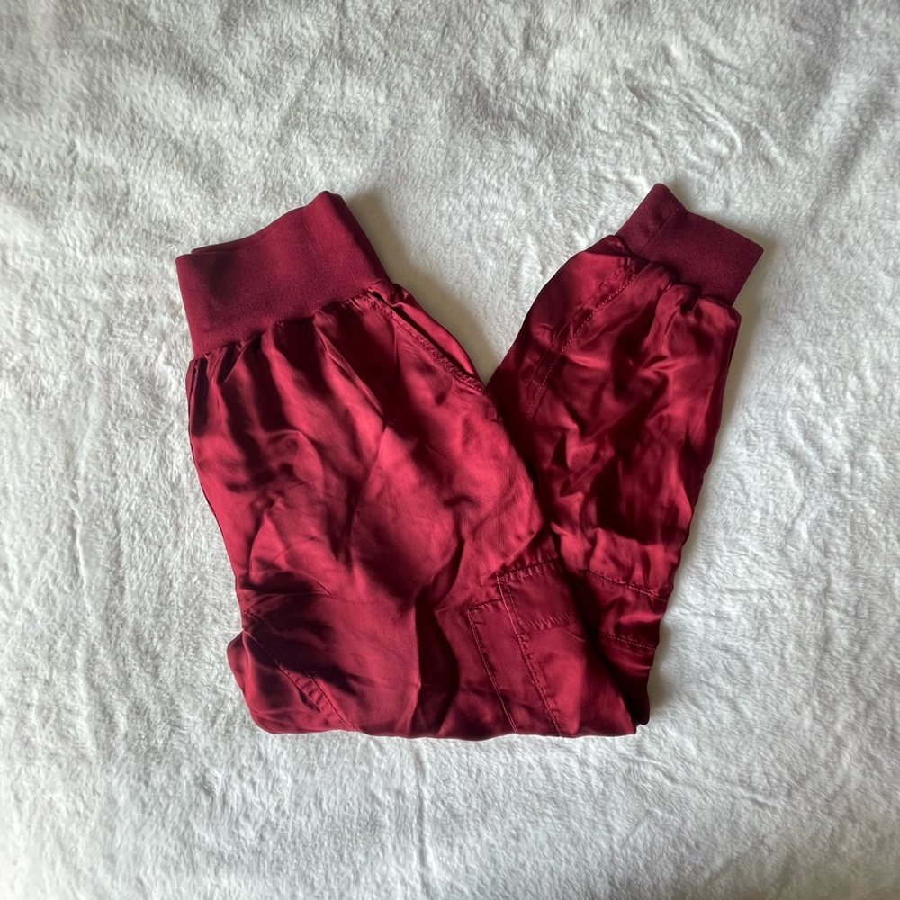 Cinq a Sept Giles Satin Jogger Pants